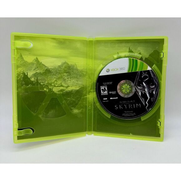 The Elder Scrolls V : Skyrim Microsoft Xbox 360 Game & Case Tested - Picture 3 of 3